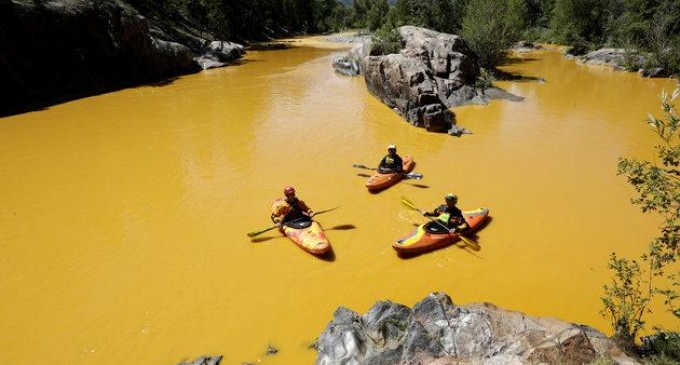 EPA pollutes Colorado river with 1M gallons toxic waste