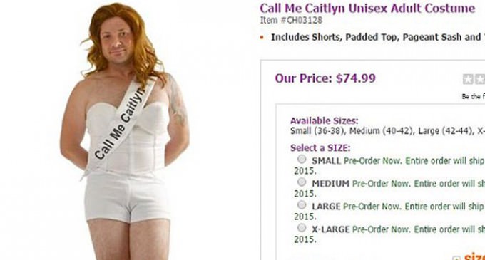 Call Me Caitlyn Halloween Costume Causing Outrage-Petition To Bann
