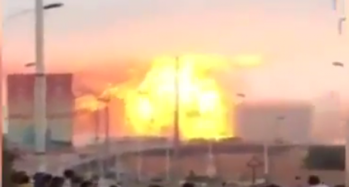 China Rocked By Yet Another Massive Chemical Plant Explosion