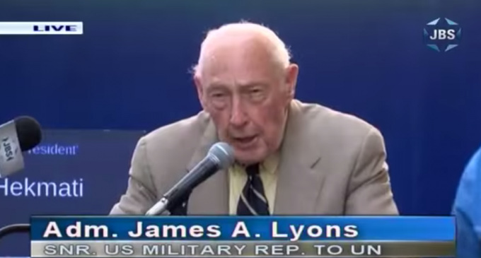 4 Star Admiral ‘Ace’ Lyons (Ret.) Warns of Imminent Take Down Of America By The Obama Administration