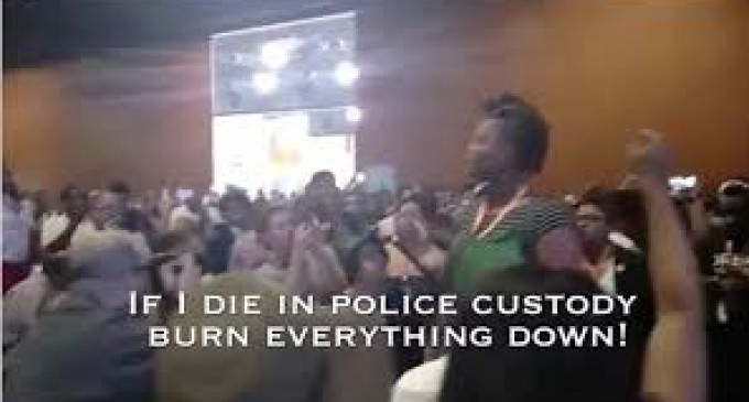 Black Lives Matter Founder Orchestrates Mob In Calls For Violence And Chaos: ‘Burn everything down’