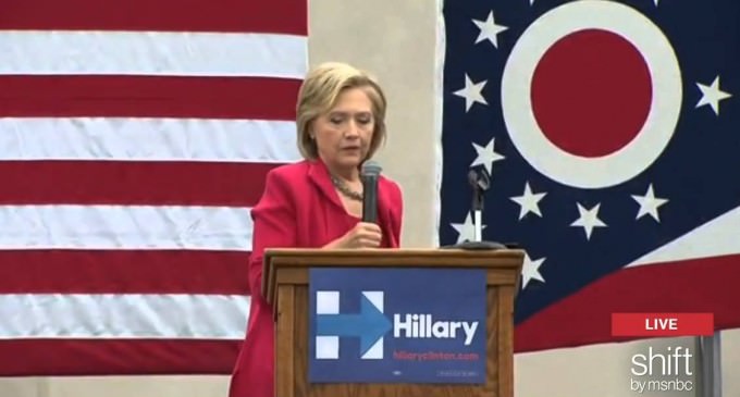 Clinton Compares Republicans’ “Extreme Views on Women” to Terrorists