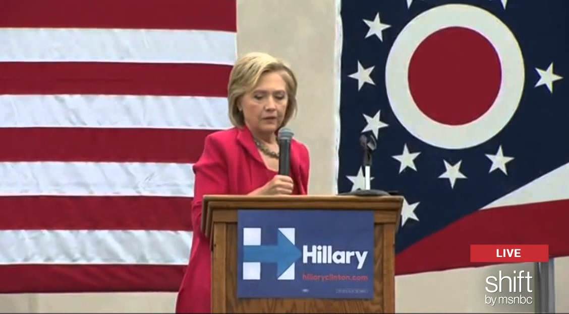 Clinton Compares Republicans’ “Extreme Views on Women” to Terrorists
