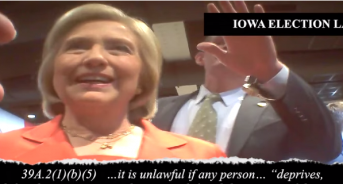 Undercover Sting Operation Releases Video Of Hillary Campaign Skirting Election Law