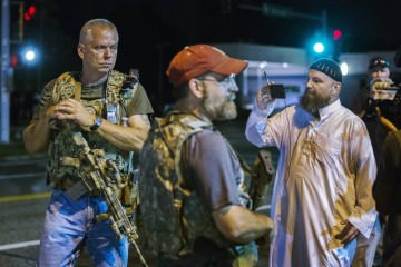 Ferguson Protesters Learn About Second Amendment