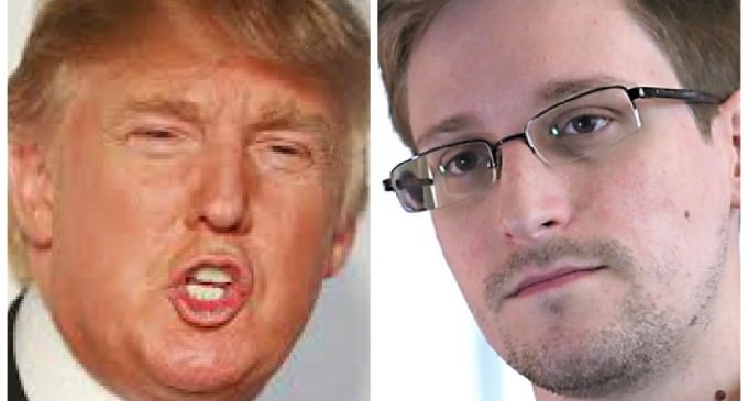 True Trump Colors: Edward Snowden