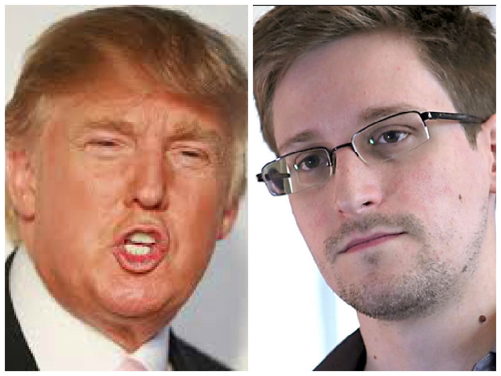 True Trump Colors: Edward Snowden