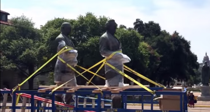 Statues of Jefferson Davis and Woodrow Wilson Removed, Deemed Racist