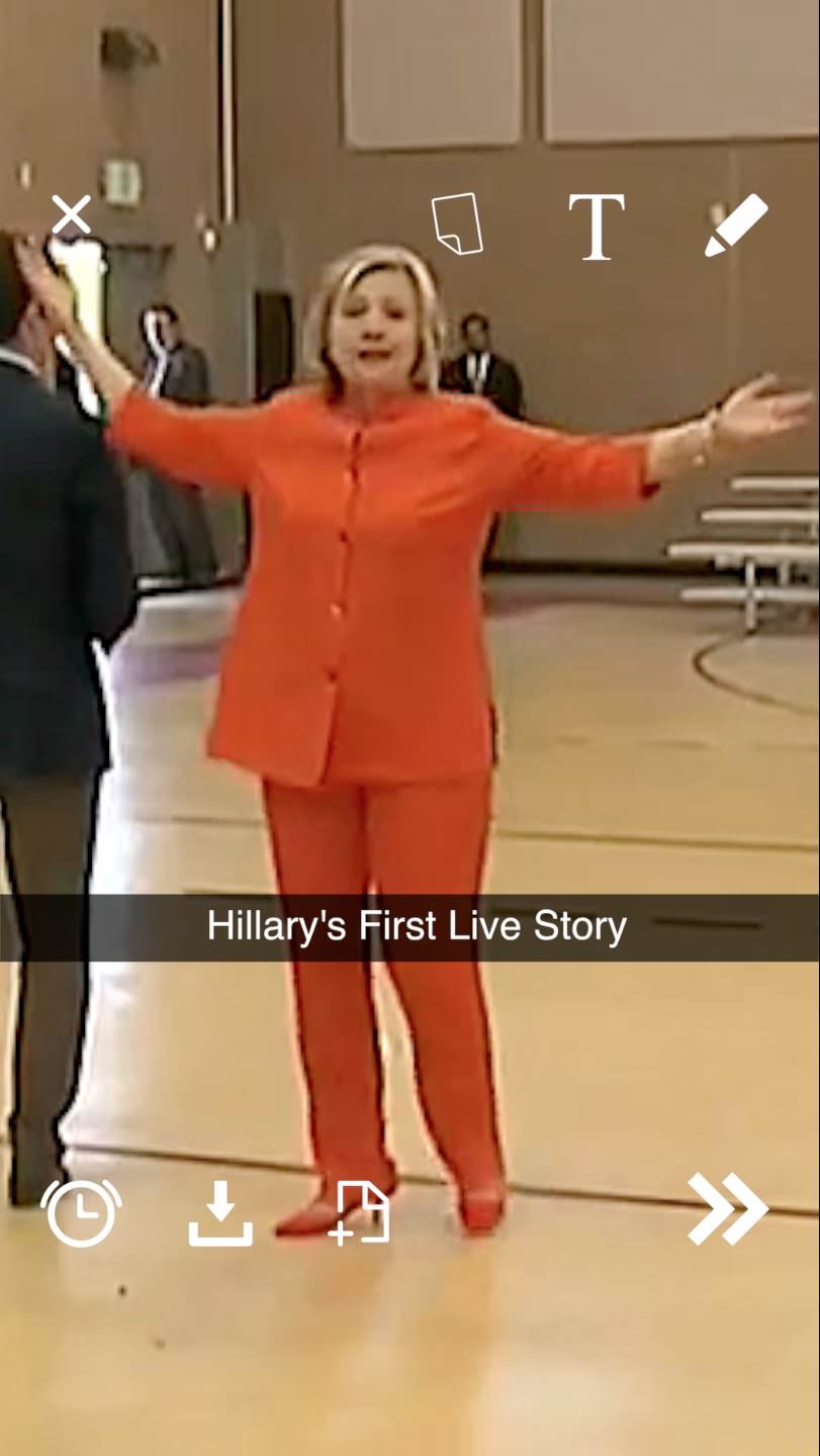 Watch Hillary Clinton’s Campaign Disintegrate Before Your Eyes in 54 Seconds