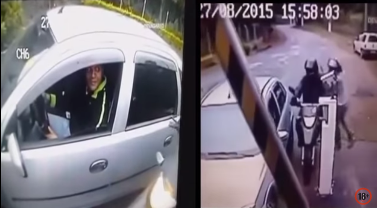 Motorcycle Robbers Attack, 2nd Amendment Saves Driver’s Life