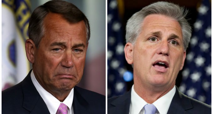 Adios Boehner, Hola McCarthy?