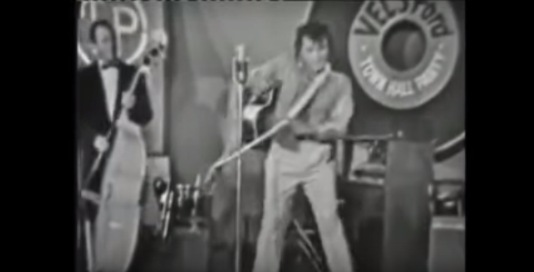 Rare Video Surfaces: Johnny Cash Imitating Elvis Presley