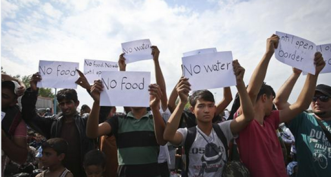 Migrants Using Children As Hunger Strikers