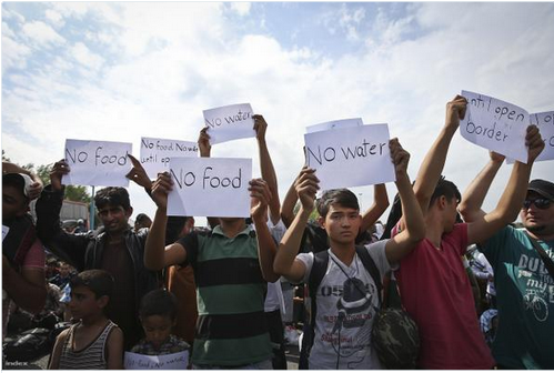 Migrants Using Children As Hunger Strikers