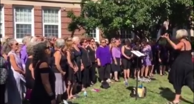 Women’s Chorus Substitutes Hillary Clinton For Jesus