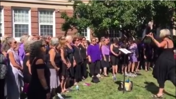 Women’s Chorus Substitutes Hillary Clinton For Jesus