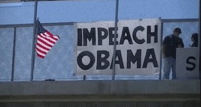 Student Arrested For ‘Impeach Obama’ Banner, Files Suit