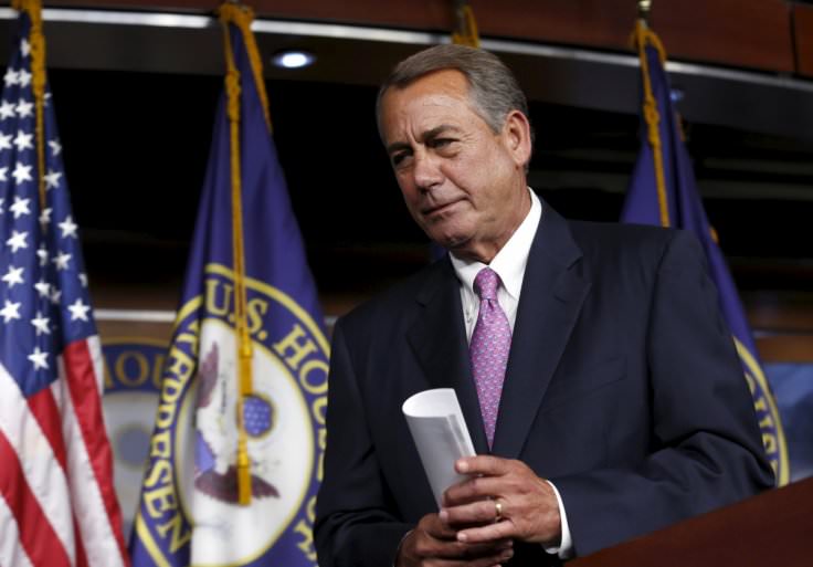 Boehner Forced To Resign…Standing Ovation Results