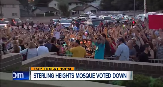 City Bans a Massive Mosque…with Full Crowd Approval