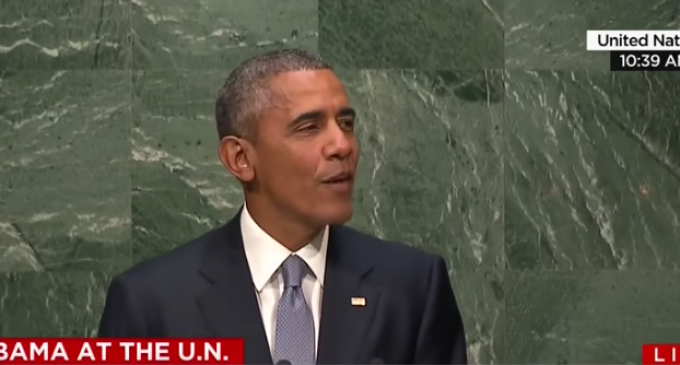 Freudian Smile? Obama Chuckles “Death to America” at UN