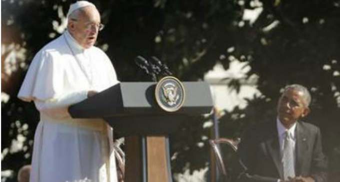 Pope Addresses Climate Change, Immigration and Religious Liberty