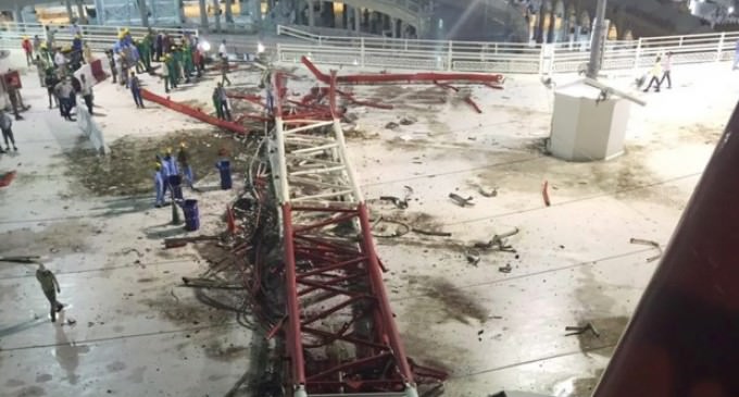 Mecca Holy Site Accident Causes 107 Dead; Crane And Strong Winds To Blame