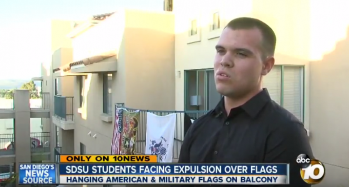 San Diego State May Expel Students Over U.S. Flag