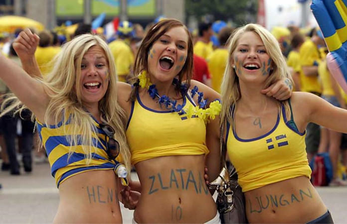 Free Blond Swedish Woman are Promised to Arab Migrants