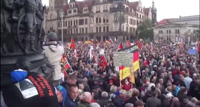 20,000 Germans Protest Massive Influx of Migrants