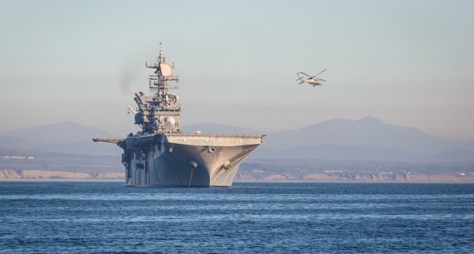 U.S. Pulls Only Aircraft Carrier Out of Persian Gulf As Russia Bombs