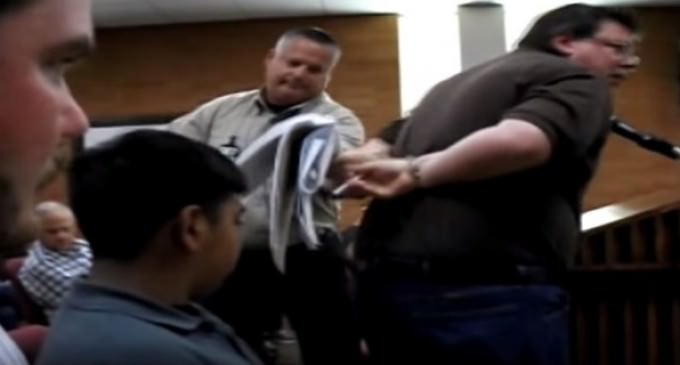 Man Arrested Immediately for Talking Over 3 Minutes at City Meeting