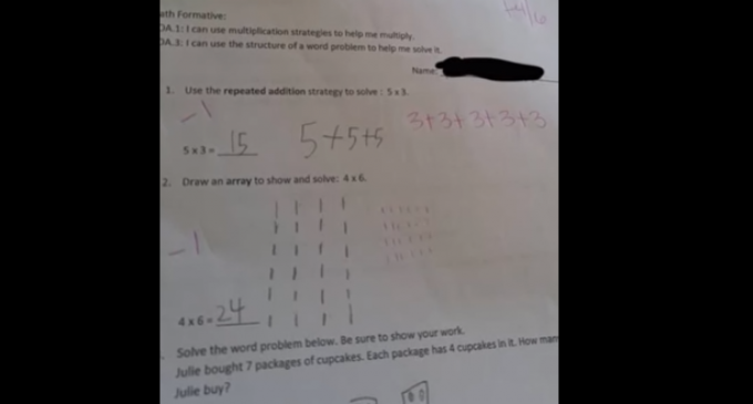The Common Core Math Problem That Boggles The Mind