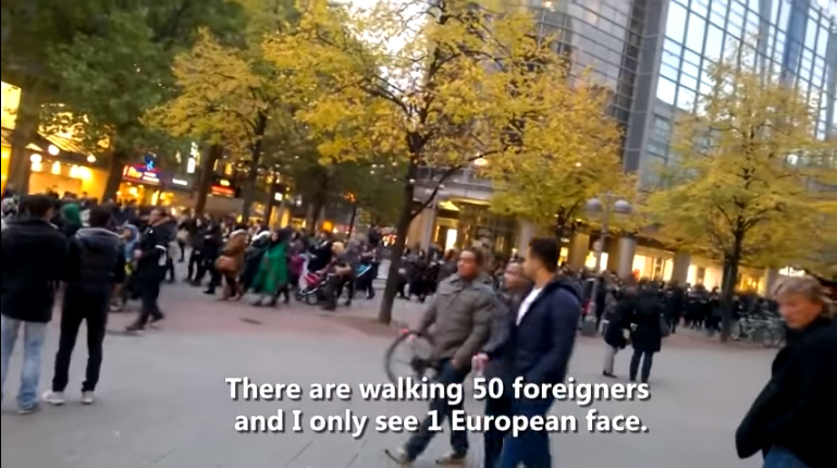 Germans Panic as Most People on the Street are Muslim