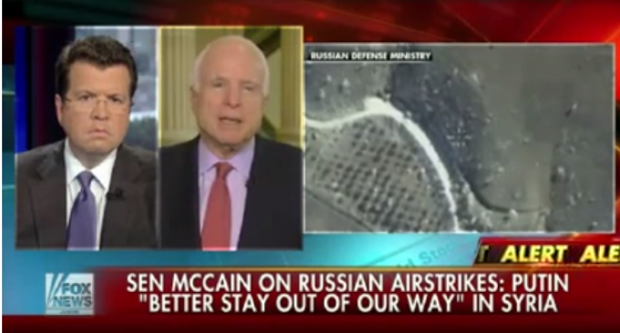 McCain: Arm Syrian Rebels With Anti-aircraft Weapons To Shoot Down Russian Planes