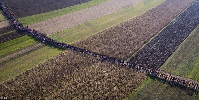 End of the EU is at Hand as Migrant Hordes Overwhelm Slovenia