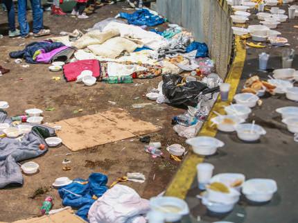 Cities in Austria Laden with Trash and Feces From Migrants, Who Call Aids ‘Christian Whores’