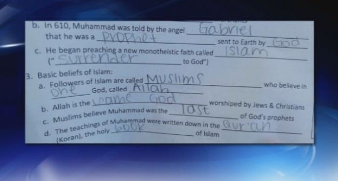 GA Parents Outraged Over Muslim Assignments