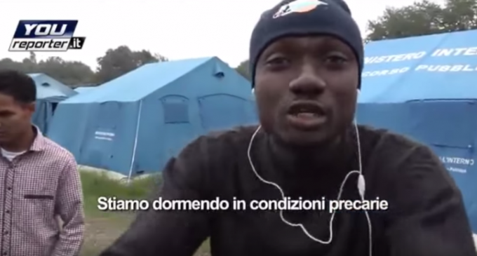 Migrant Riot, Slash Tires for Being Served Italian Food…in Italy