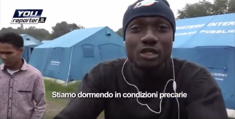 Migrant Riot, Slash Tires for Being Served Italian Food…in Italy