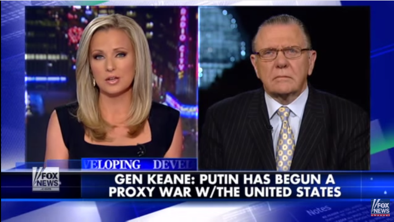 US General Warns of Russian Proxy War