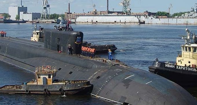 Shiny New Russian Nuclear Missile Sub Off Alaska