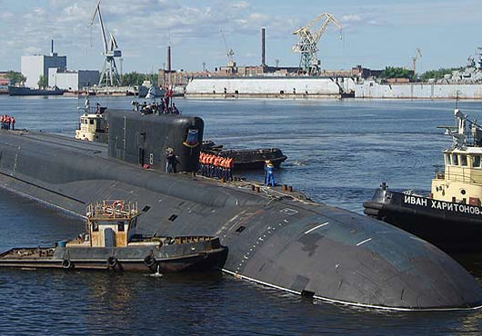 Shiny New Russian Nuclear Missile Sub Off Alaska