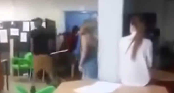 White Students Barricade Themselves in Classroom In Fear Of Their Lives