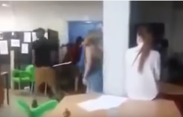 White Students Barricade Themselves in Classroom In Fear Of Their Lives