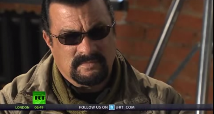 Steven Seagal: Mass Shootings Are Engineered