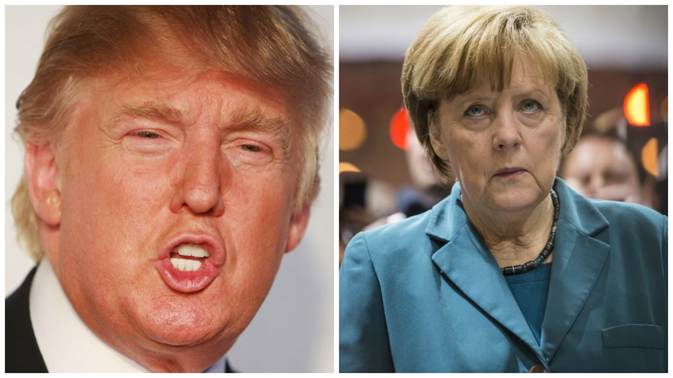 Trump Calls Merkel Insane – Migrants are Young, Strong Men About to Start Riots