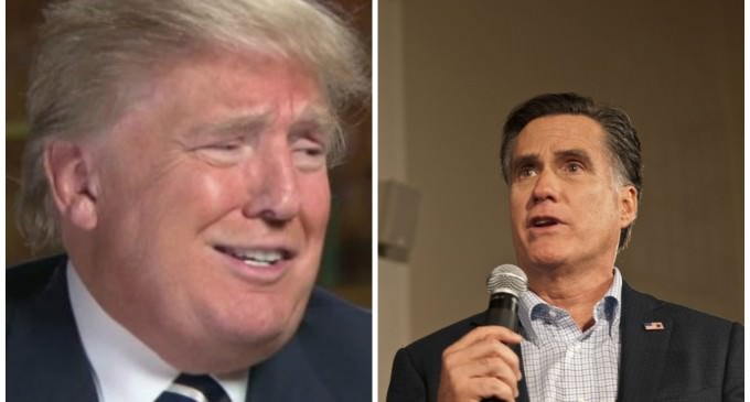 Romney Lectures Trump on How to Win Elections