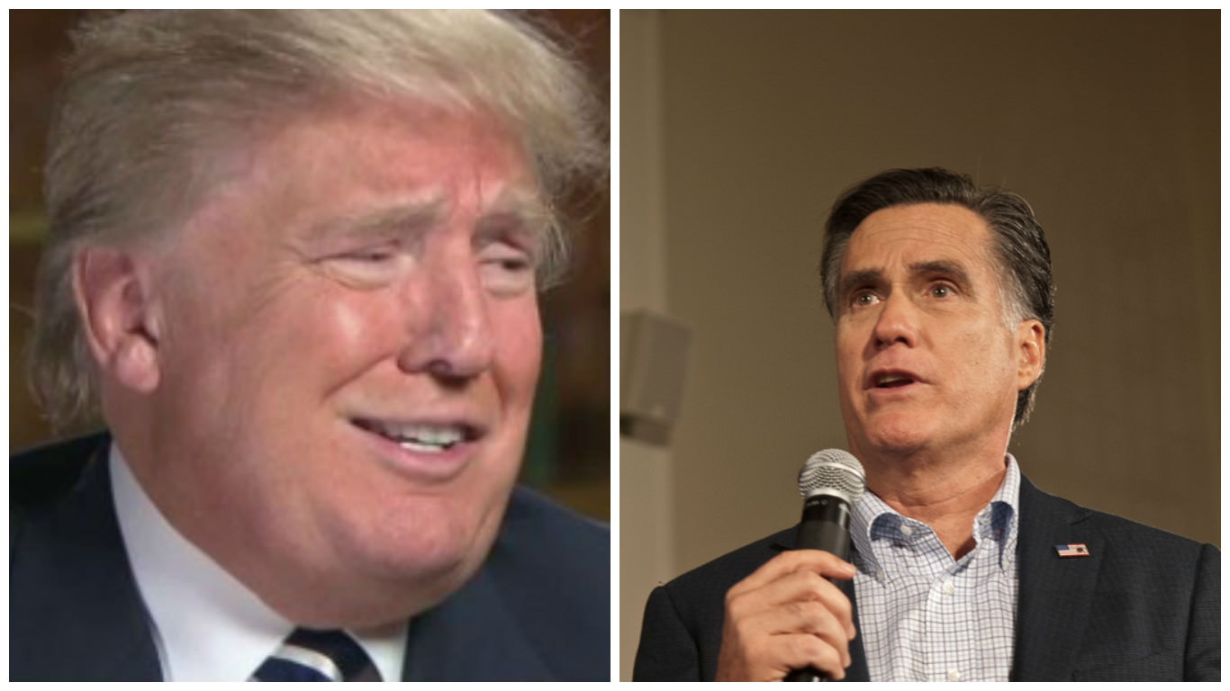 Romney Lectures Trump on How to Win Elections