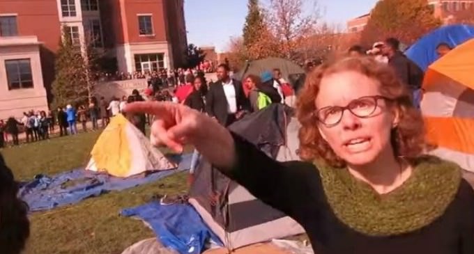 Hard Leftist Mizzou Professor Fired For Threatening Student Recording BLM Protest
