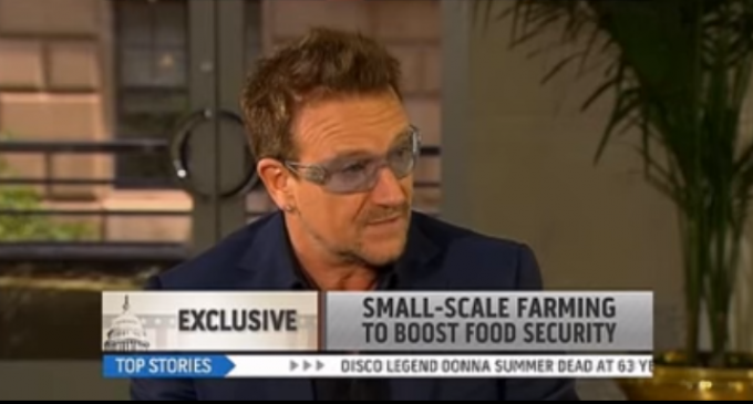 Bono Fights for U.S. Plan to Steal Farms From Africa